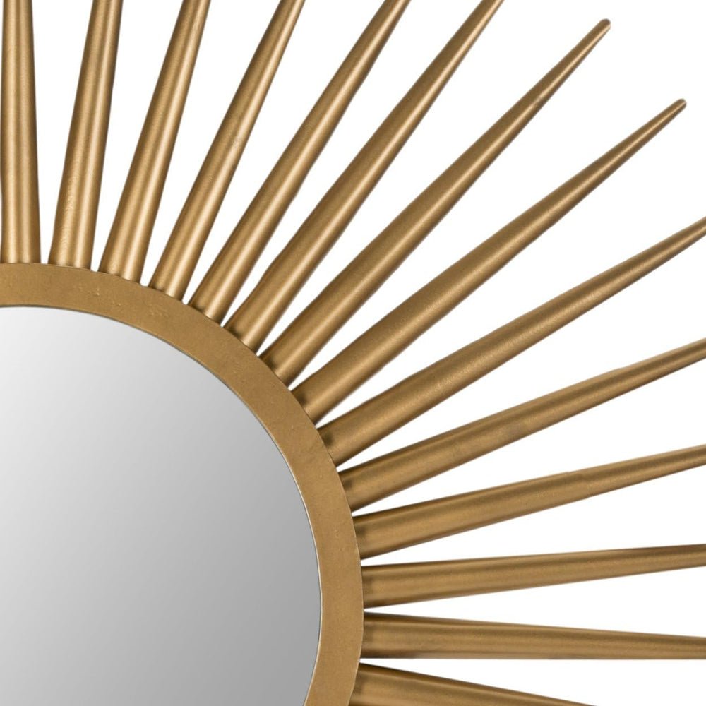 SAFAVIEH Glam Sunburst Mirror, 36" Gold MIR4000A