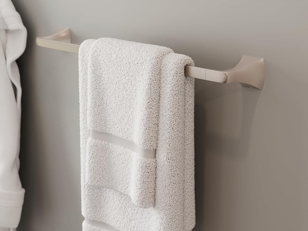 Pfister Bruxie Bath Towel Bar for Bathroom, 24-Inch, Wall-Mounted, Screw-in, ...