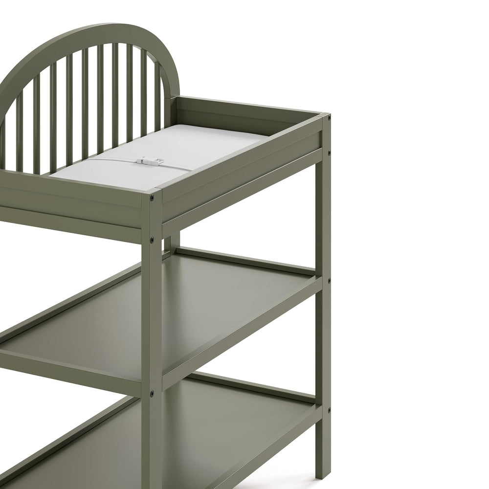 Graco Olivia Changing Table with Water-Resistant Changing Pad (Olive) - GREEN...
