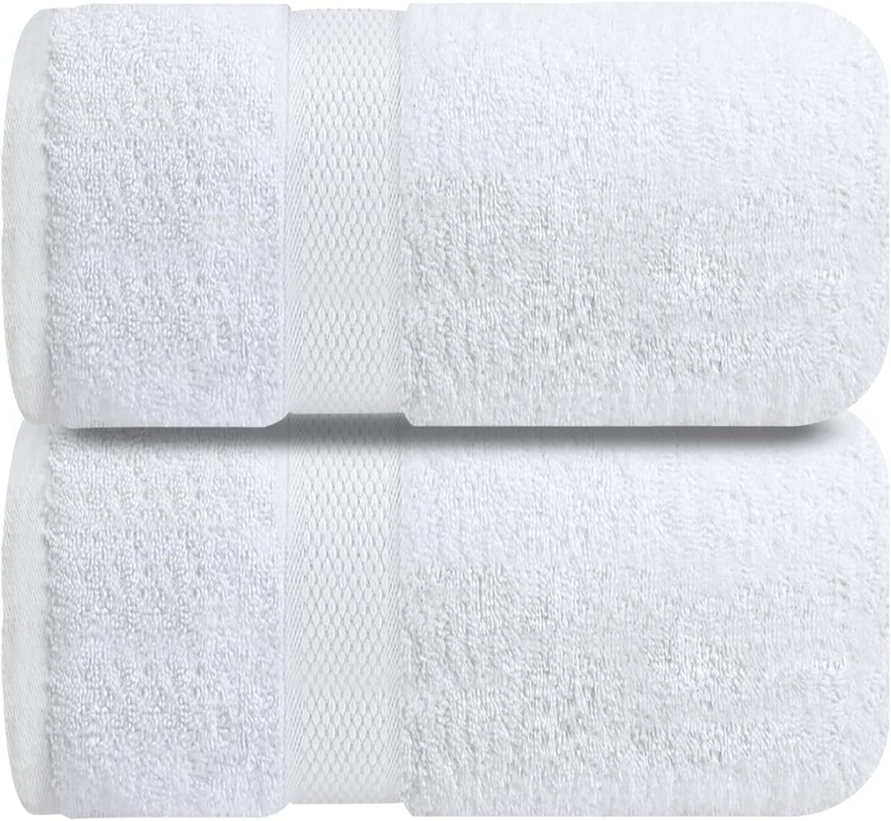 Infinitee Xclusives Bath Sheets Extra Large - 2 Pack - 600 GSM |35" x 70...