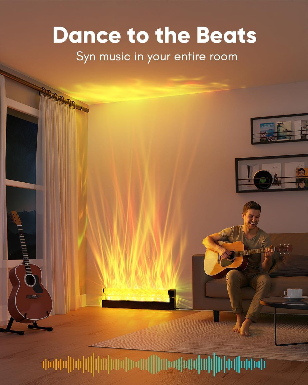 RGB Led Light for Wall Decor, Wall Lighting for Living Room