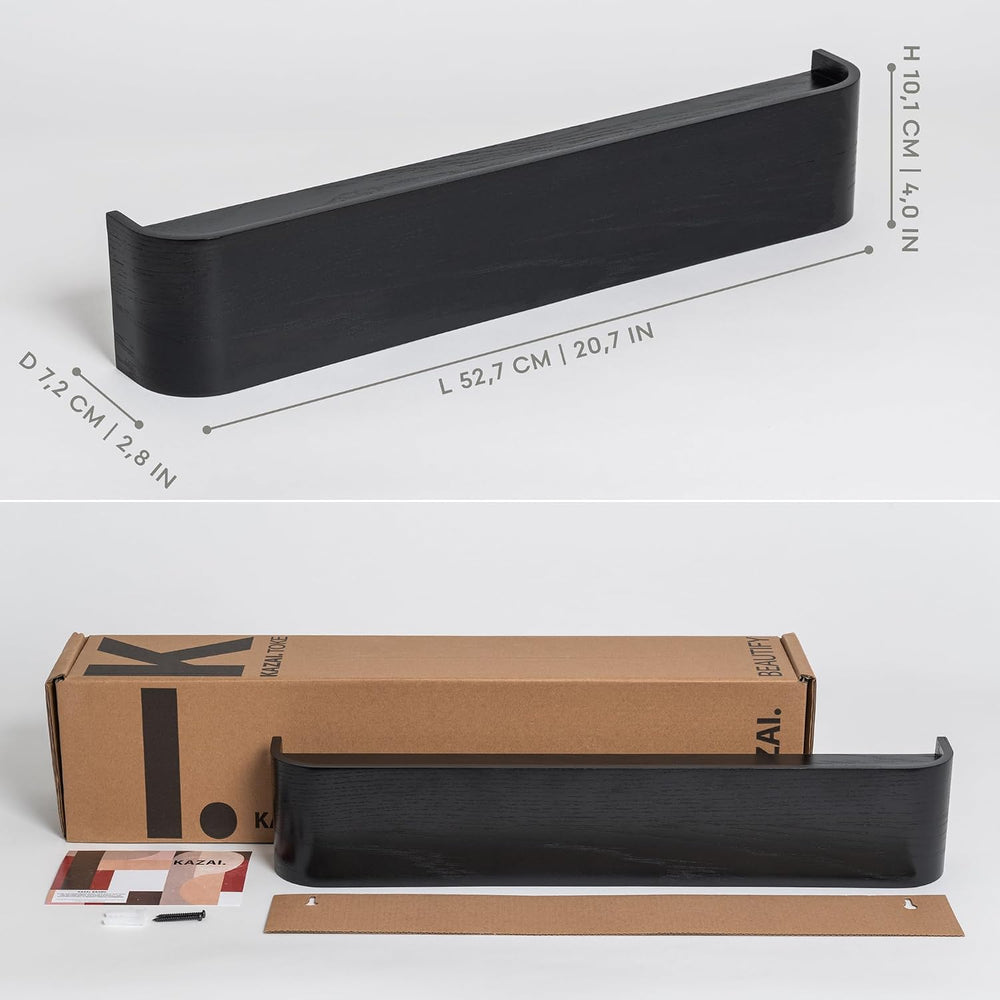 Kazai. Wall-Mounted Coat Rack 'Toke' - Modern Design Coat Rack with H...