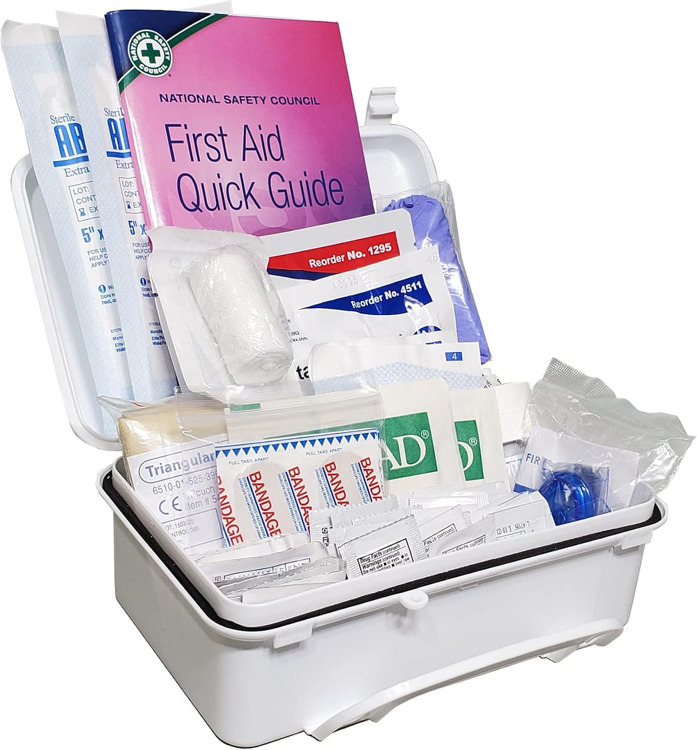 DOT OSHA Compliant Kit with 2lb 5BC Fire Extinguisher