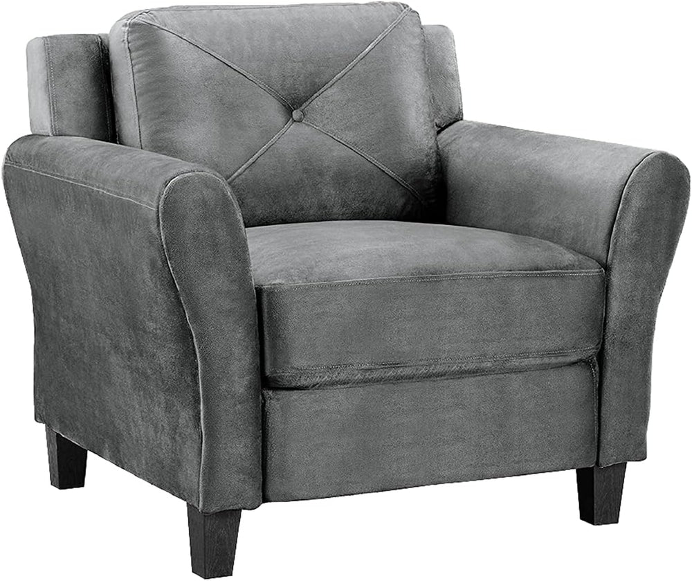 LIFESTYLE SOLUTIONS Grayson Armchair, Dark Gray
