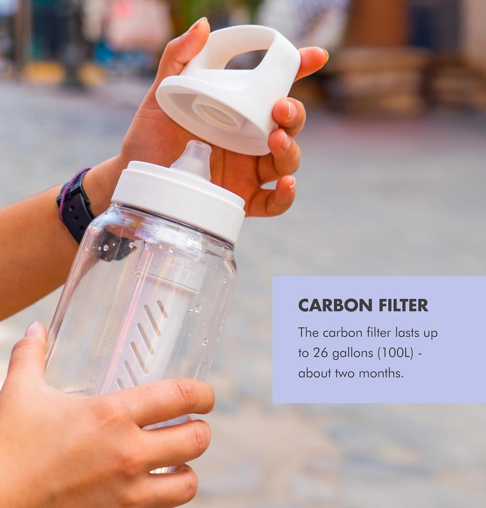 LifeStraw Go Series – BPA-Free Water Filter Bottle for Travel and Everyday Us...