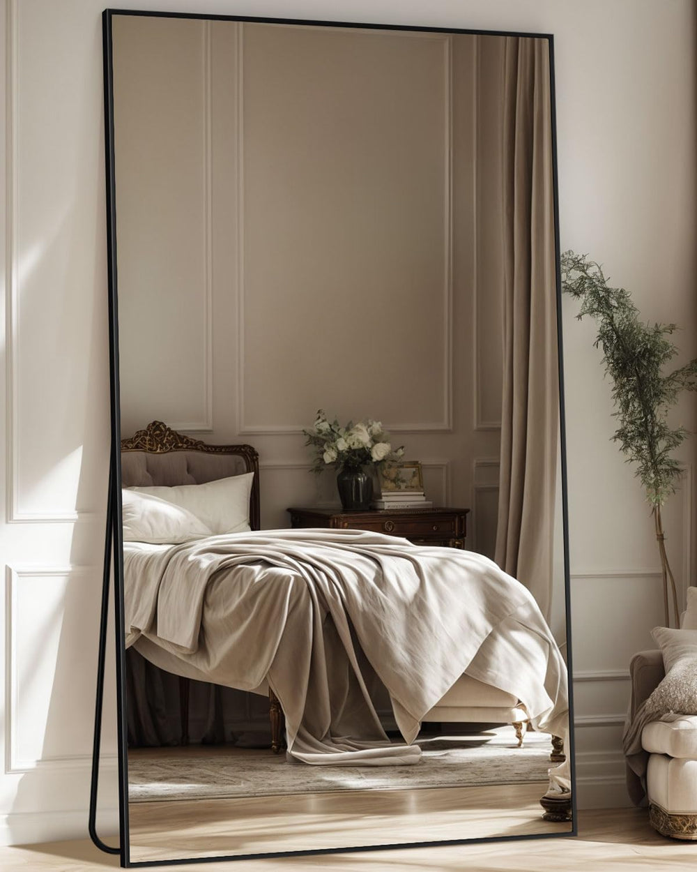Antok Full Length Mirror, 81"x41" Floor Mirror for Bedroom, Dorm, B...