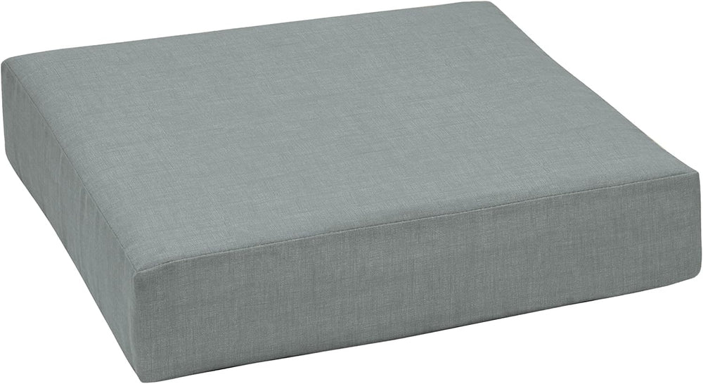 Arden Selections Outdoor Deep Seat Cushion 24 x 24, Stone Grey Leala