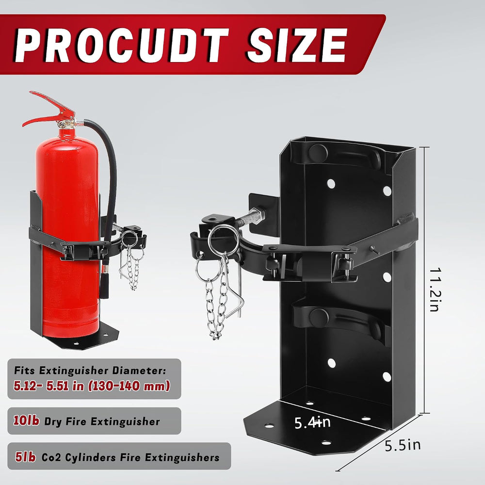 Fire Extinguisher Bracket, Heavy Duty Fire Extinguisher Mount Bracket