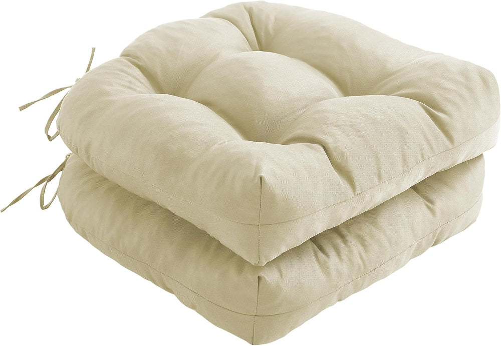 IPYNBAP Outdoor Chair Cushions Set of 2, Patio Chair Cushions with Ties, 19x1...