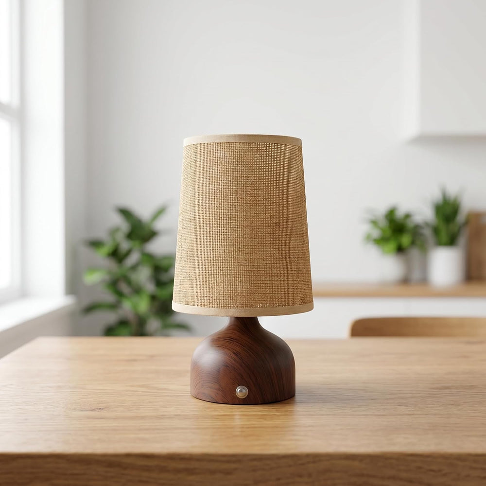 Cordless Table Lamp, USB-C Rechargeable Dimmable Bedside Light