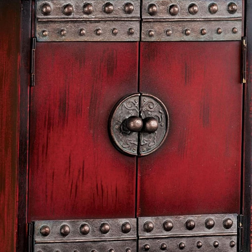 Touch of Class Oriental Pagoda Key Wall Cabinet Bronze - Oriental Furnishings...
