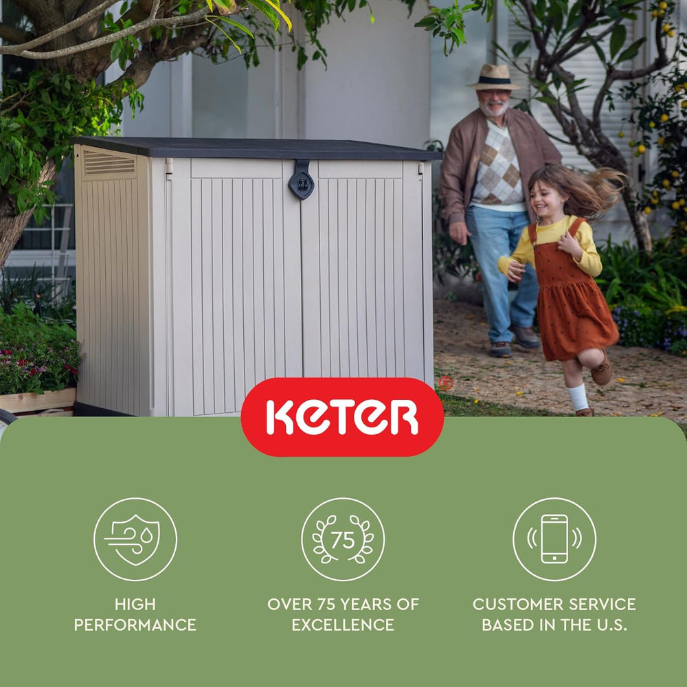 Keter Store-It-Out Midi Outdoor Resin Storage Shed
