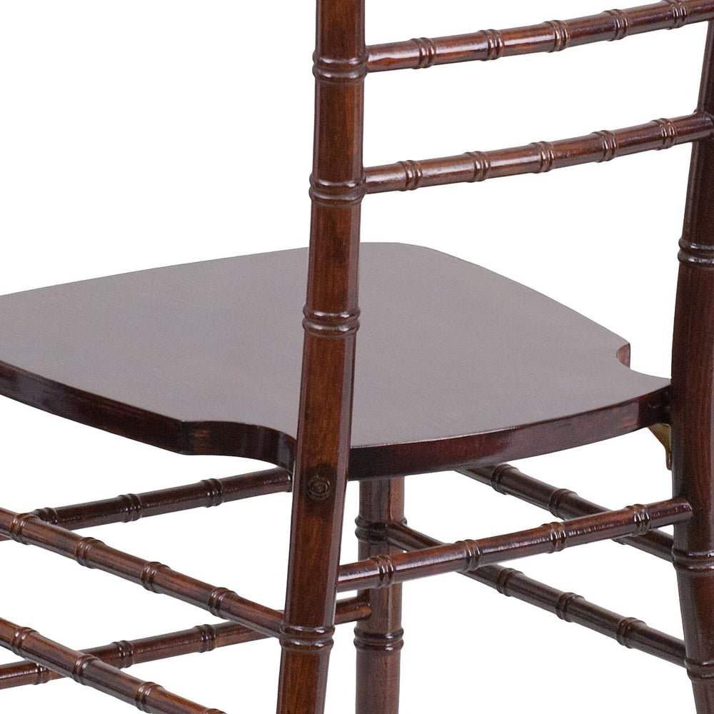 Flash Furniture HERCULES Series Fruitwood Chiavari Chair, 18"D x 15.75&q...