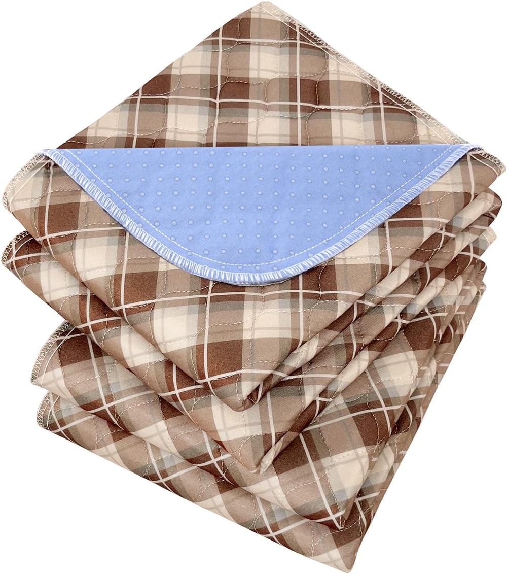 Non-Slip Bed Pads for Incontinence Washable (36" x 52"|2 Pack), Wat...