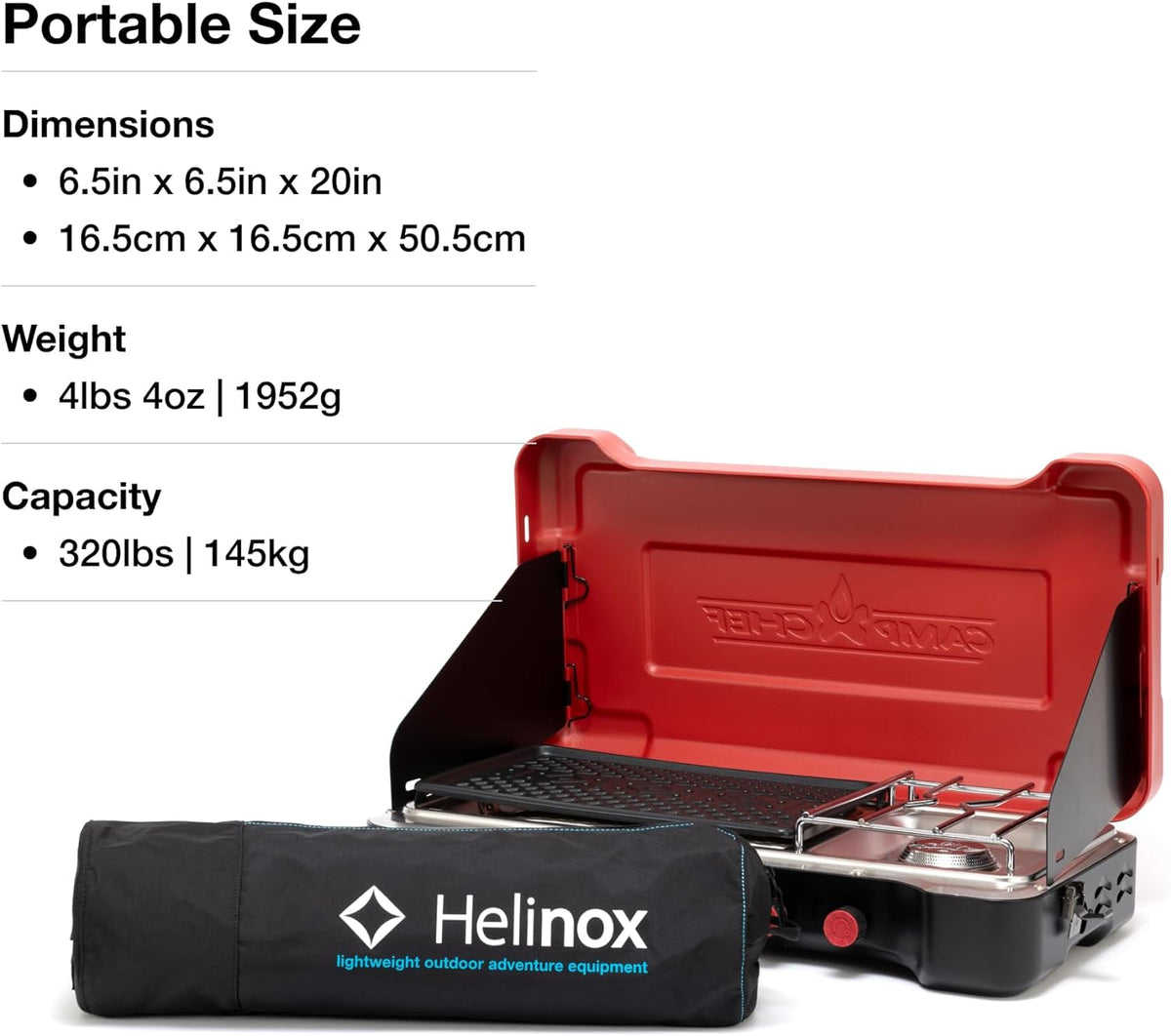 Helinox Savanna High-Back Collapsible Camp Chair