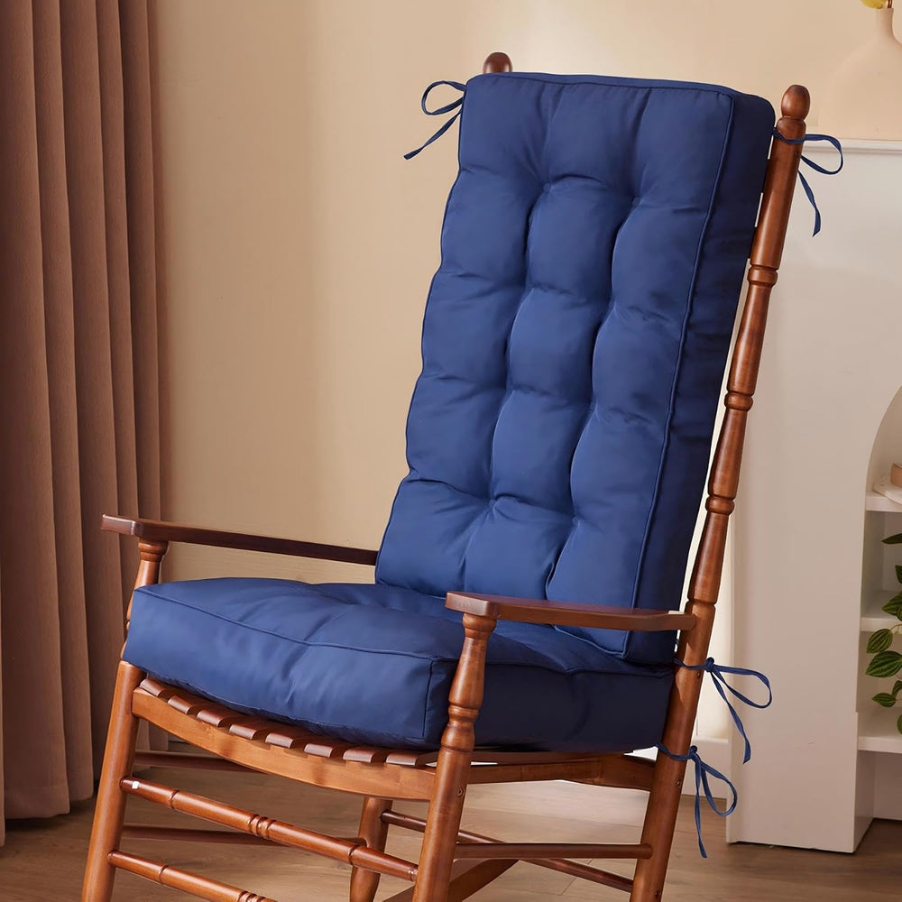 IPYNBAP Rocking Chair Cushion, Waterproof and Fade-Resistant Patio Chair Cush...