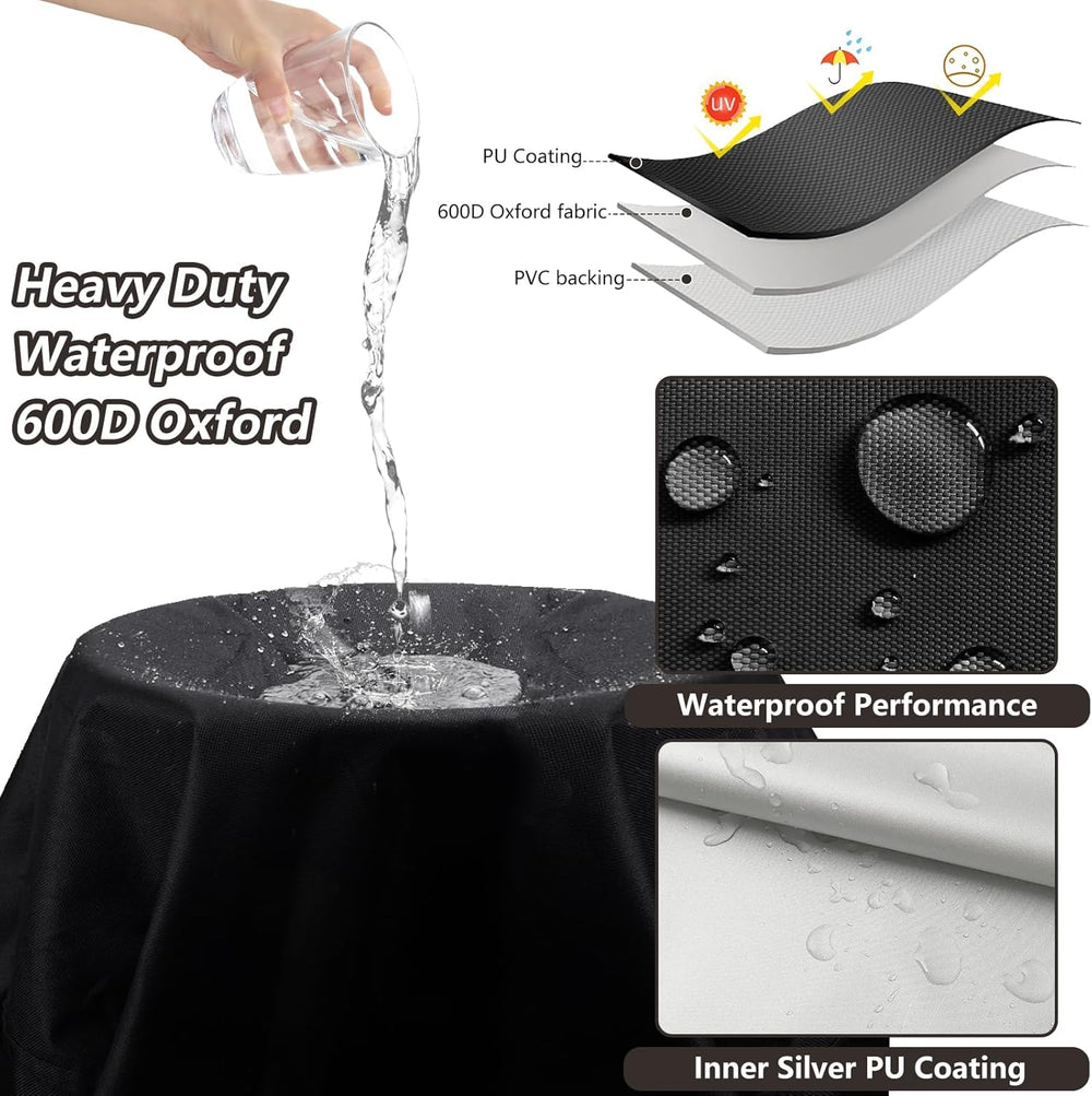 Zero Gravity Chair Cover,Outdoor Heavy Duty 600D Waterproof Folding Lounge Ar...