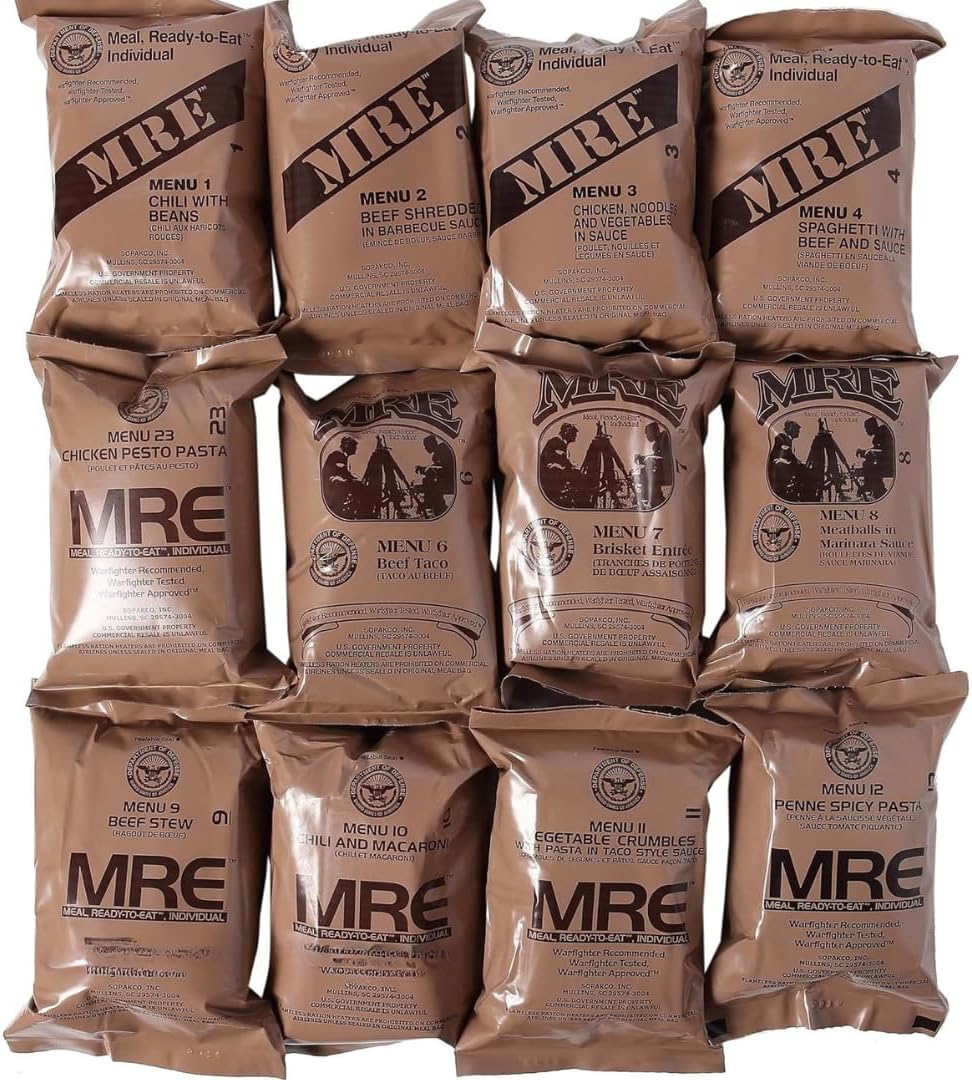 2026 Inspection MRE, U.S. MRE Meals, Emergency Supplies, Emergency Food Suppl...