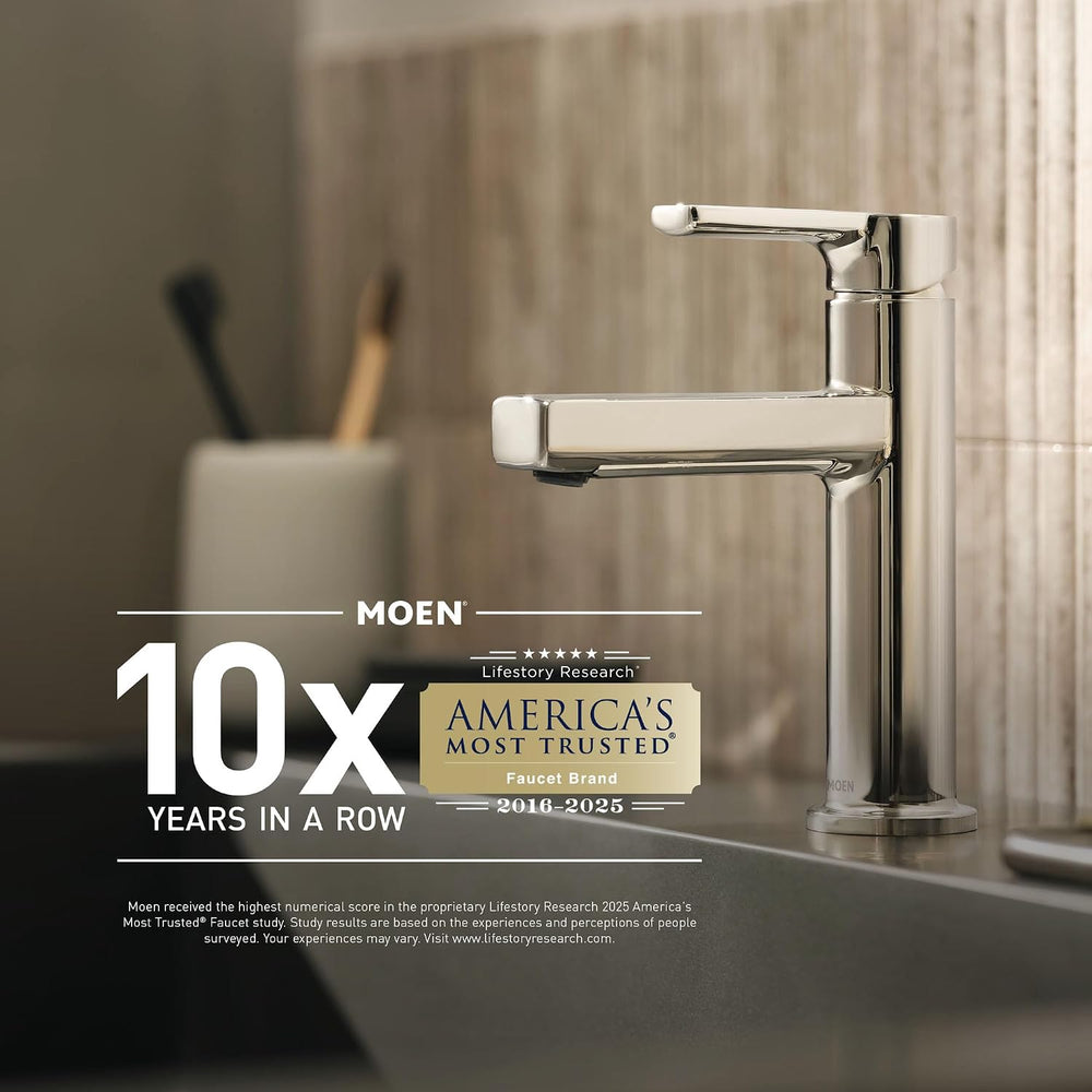 Moen YB5118CH Voss 18-Inch Single Towel Bar, Chrome