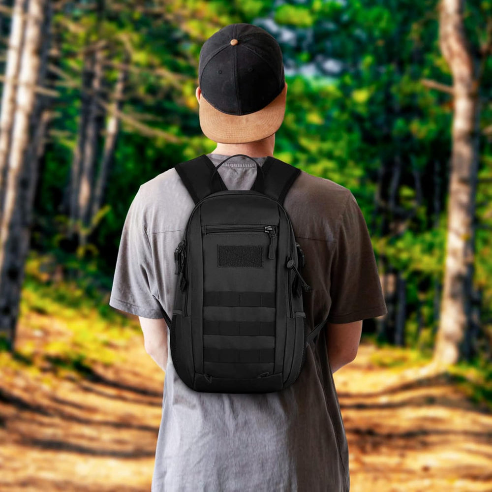 HUNTVP 10L Tactical Backpack Small Backpack Mini Daypack Military MOLLE Rucks...