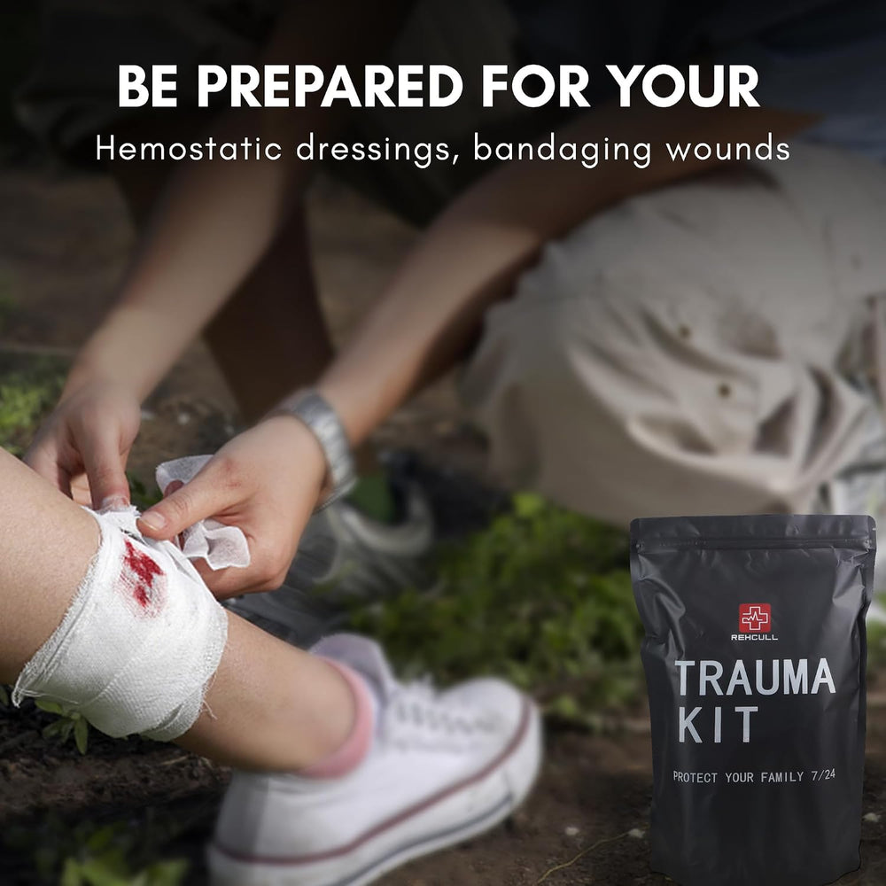 IFAK Refill Kit, Compact Emergency Medical First Aid Trauma Kits Survival Sup...