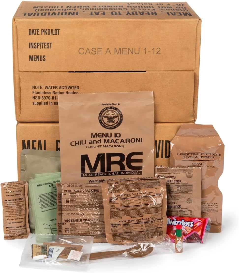 2026 Inspection MRE, U.S. MRE Meals, Emergency Supplies, Emergency Food Suppl...