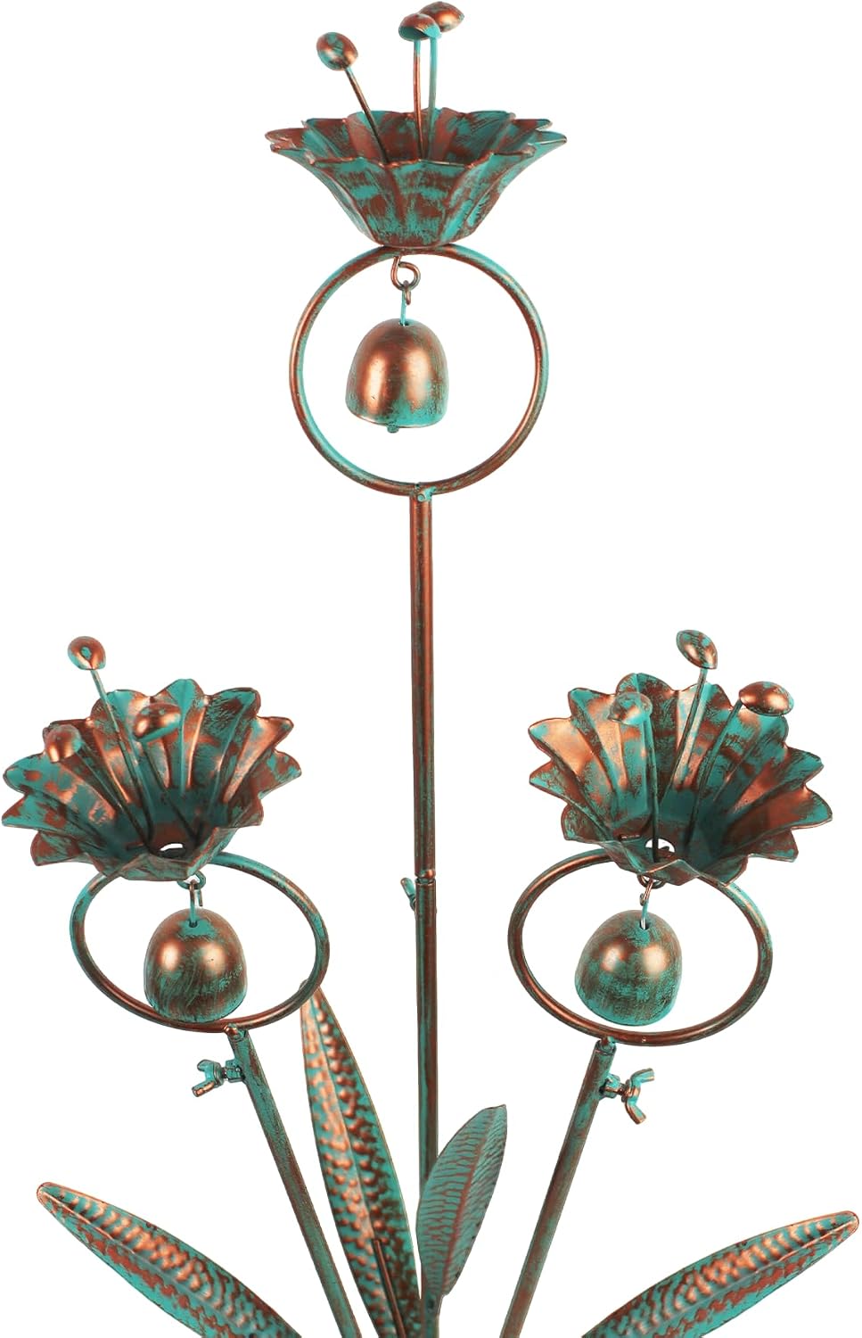 Calla Lily Garden Stake with Bells