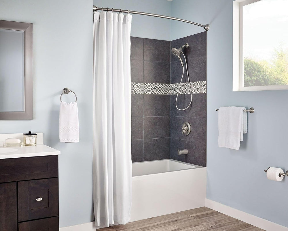 Moen DN6818BN Sage 18-Inch Single Towel Bar, Brushed Nickel