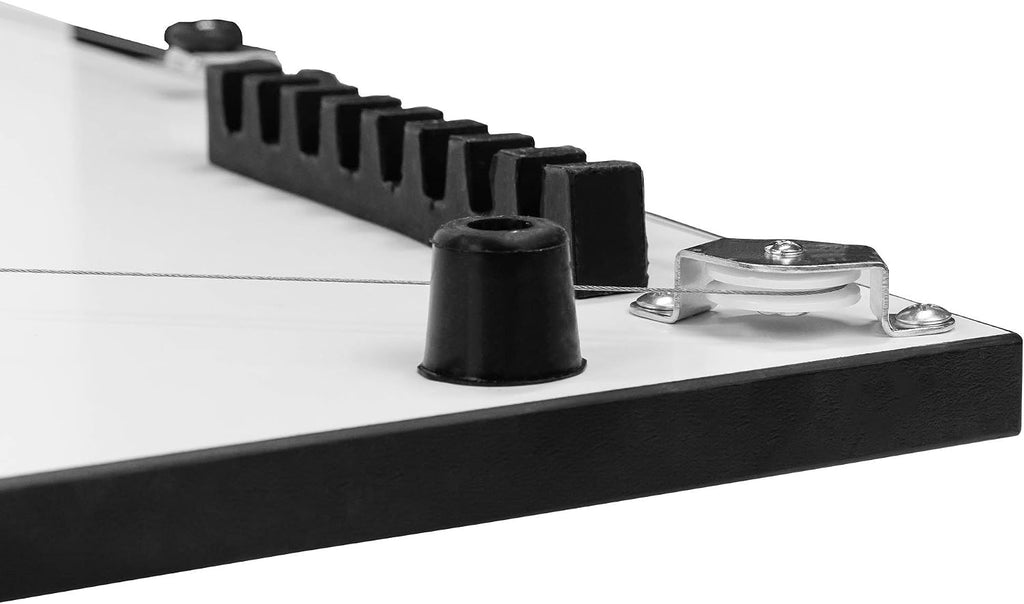 Pacific Arc Table Top PXB Drawing Board with Parallel Bar, White, 23 inches by 31 inches