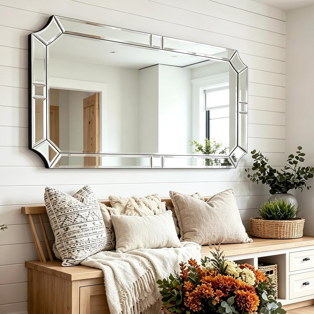 Chende 30"x59" Large Full Length Mirror with 4MM Thick Glass Pieces...