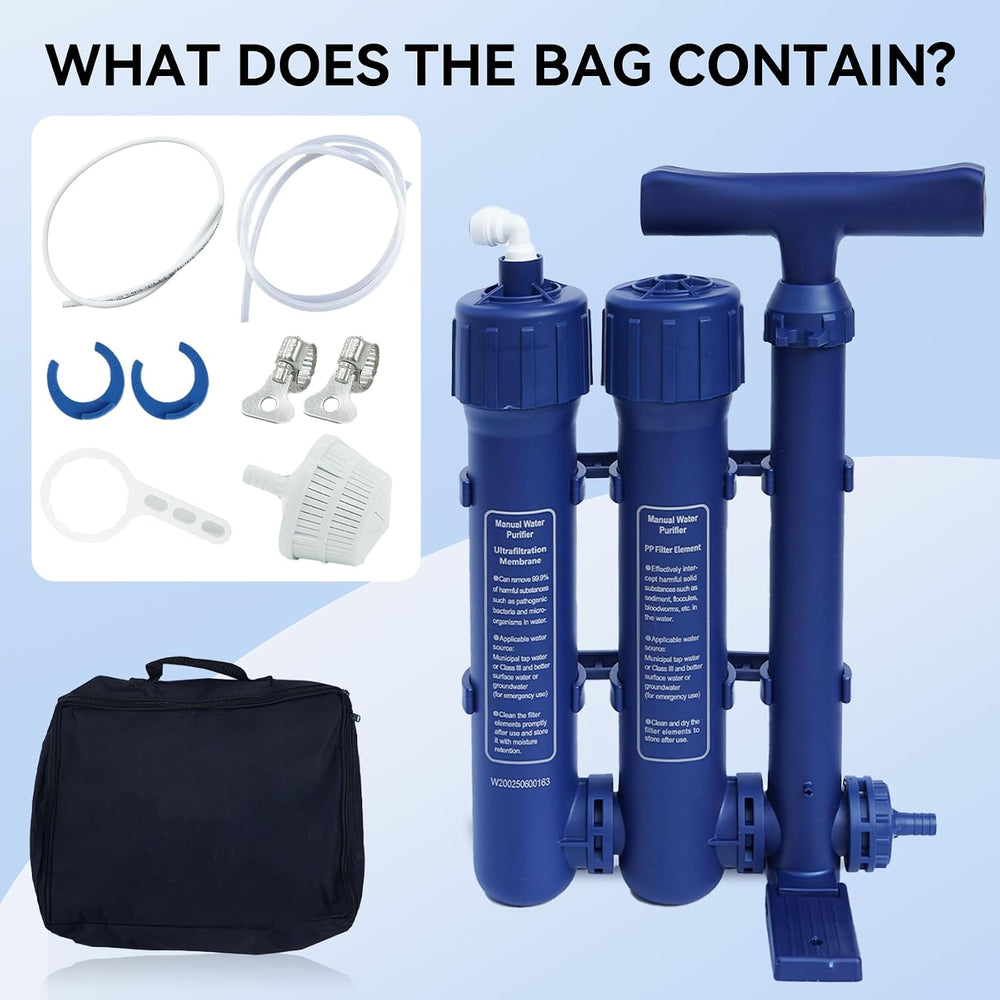 Water Filtration System Survival, Water Purifier Survival for Camping