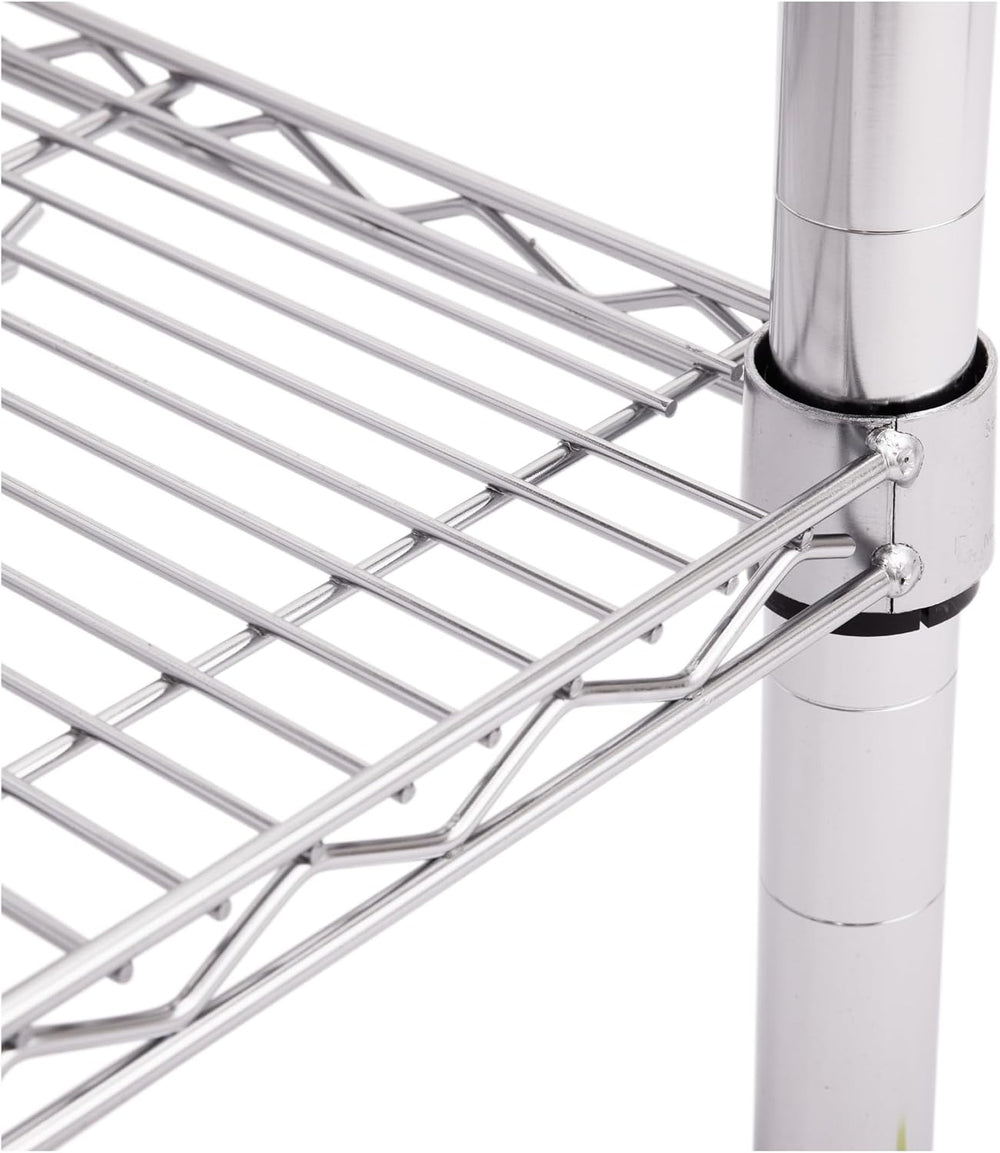 Seville Classics Commercial Work Table Island Utility Cart Prep Station, for ...