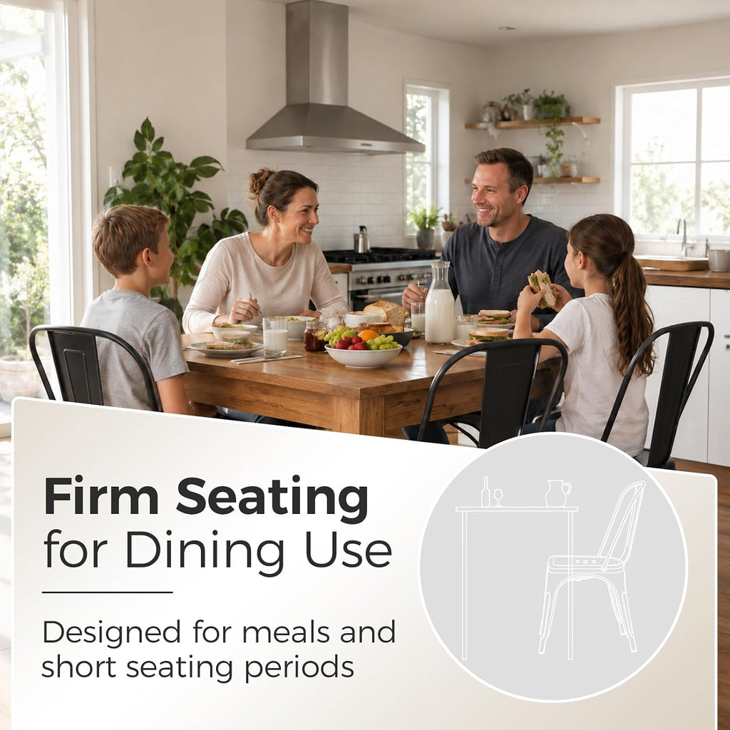 white stackable metal dining chairs, set of 8 on a desk or shelf