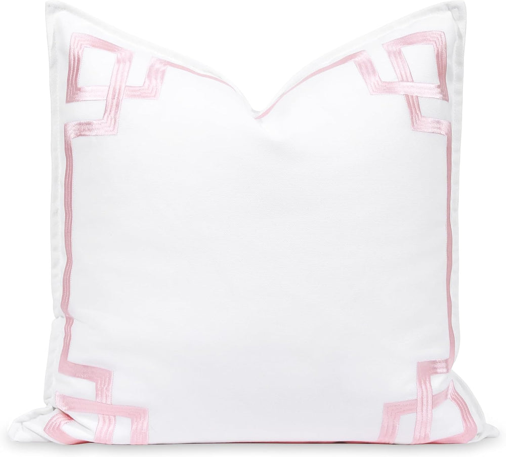 Hofdeco Premium Coastal Patio Indoor Outdoor Throw Pillow Cover Only, 20&quot...