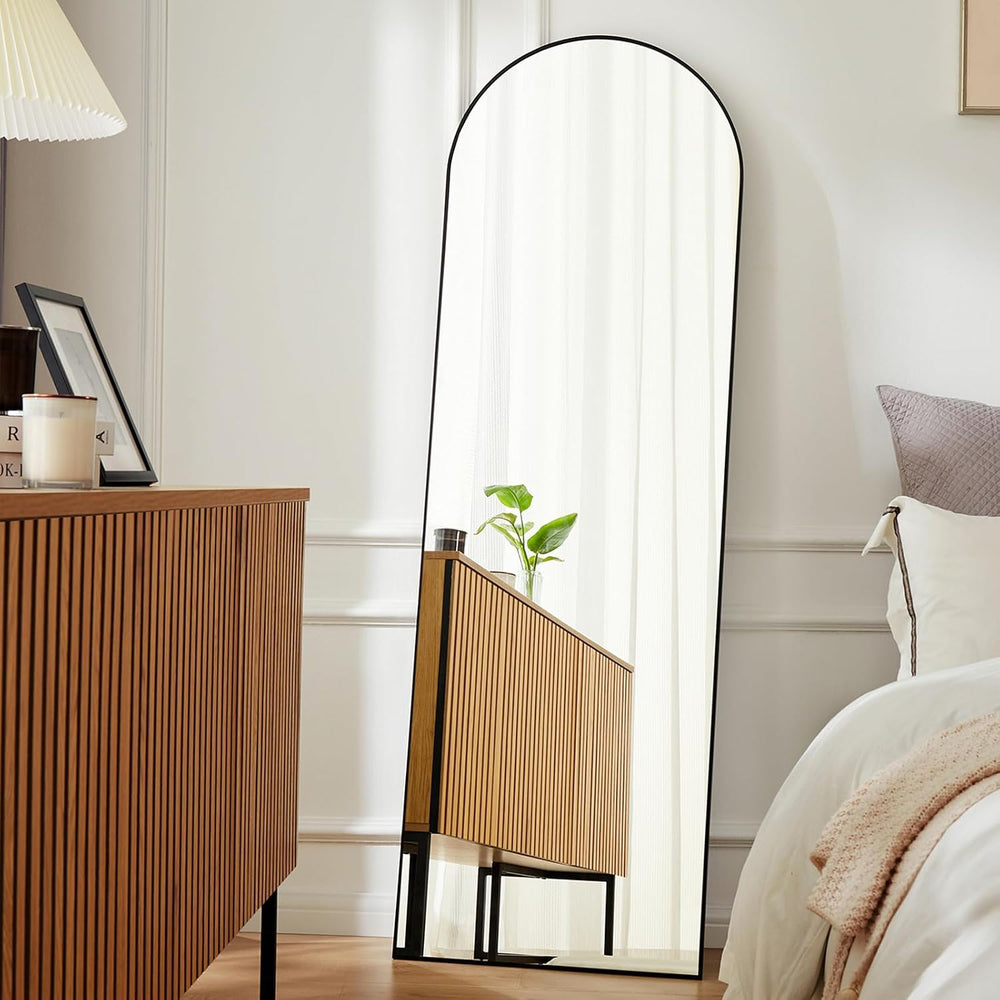 DUMOS 63"x20" Arched Full Length Floor Mirror, Full Body Mirror wit...