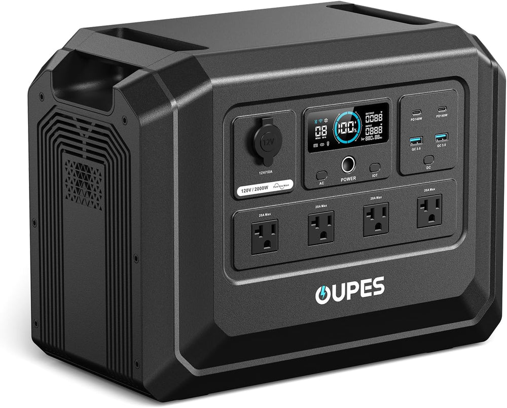 OUPES Mega 1 Lite Portable Power Station 1024Wh 2000W (4500W Surge)