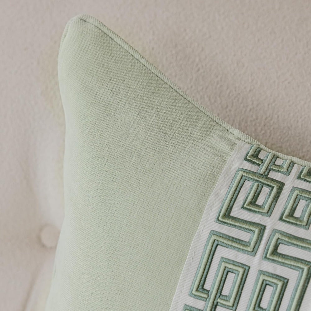 VisionaryHomeDesign Throw Pillow Case, Mint Green, 18 x 18 inches