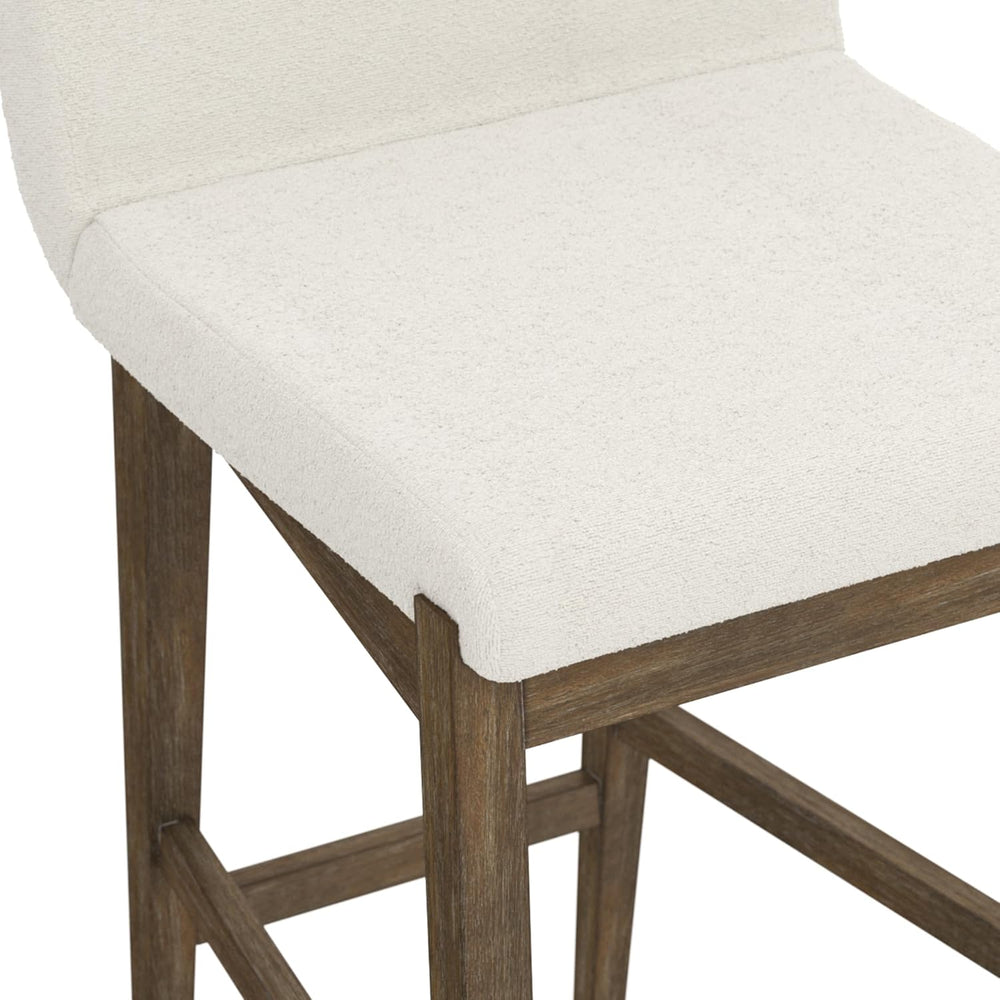 Nathan James Gracie Modern Counter Height Bar Stool with Back, Counter Stool ...
