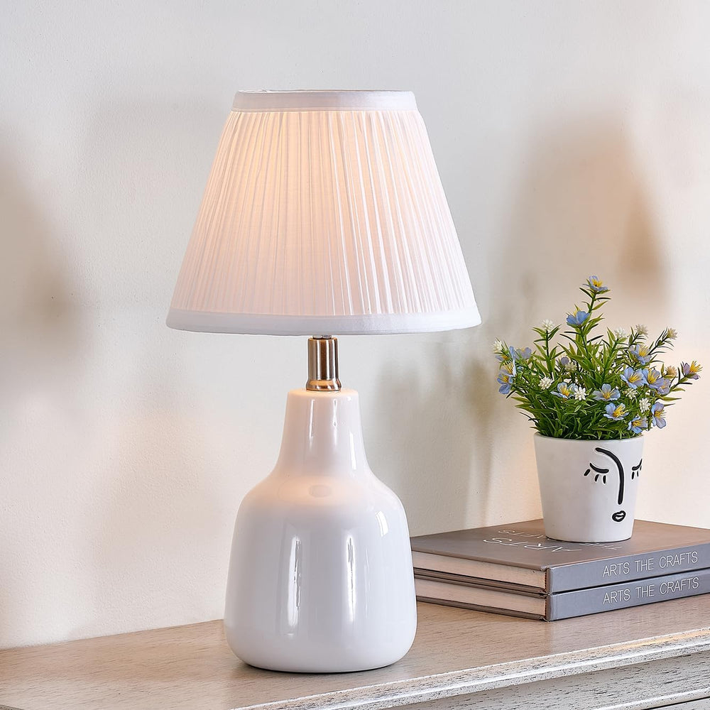 Uno Lamp Shade,Drum Pleated Lamp Shades 5" Top x 9" Bottom x 7&quot...