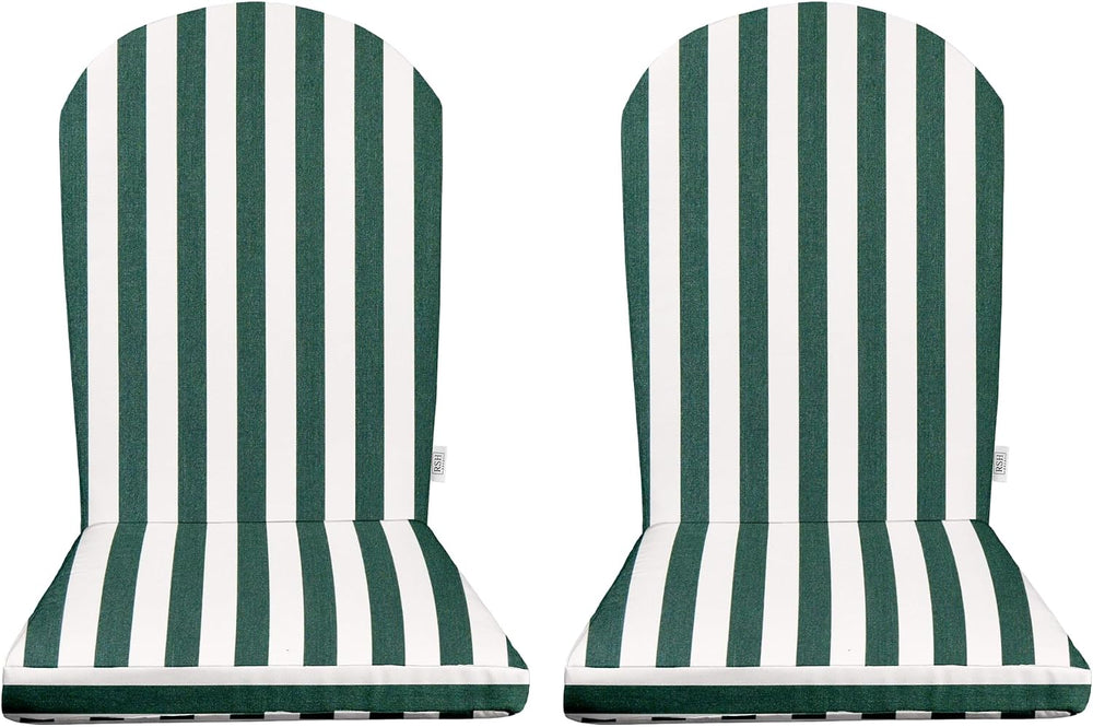 RSH Décor Set of 2 Sunbrella Foam Adirondack Chair Cushions | 48” x 20” x 2” ...