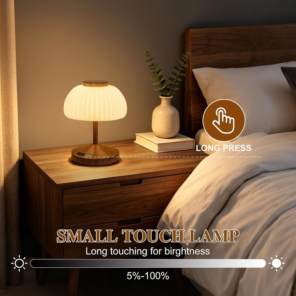 Spa-Like Shower Lamp, Wood Grain