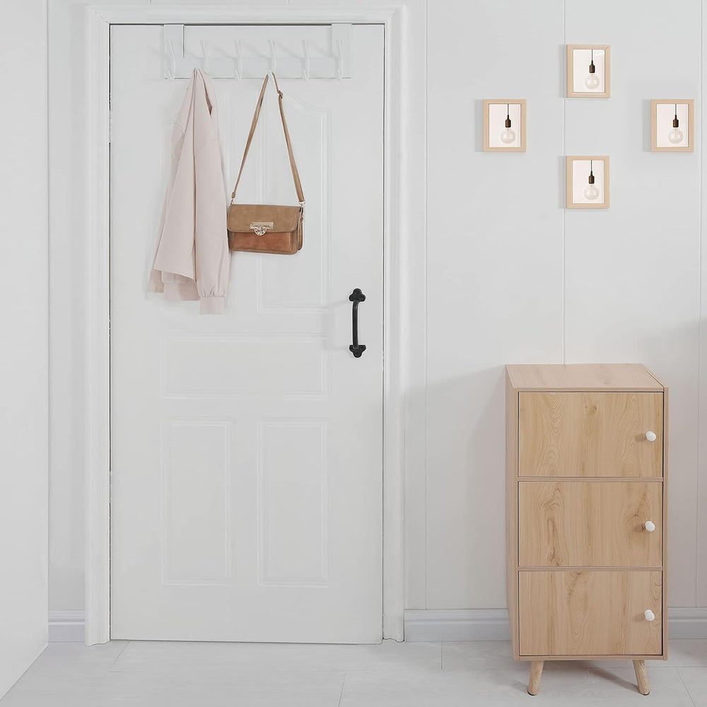 WEBI Over The Door Hook White,Over The Door Towel Rack,Door Hanger,Door Coat ...