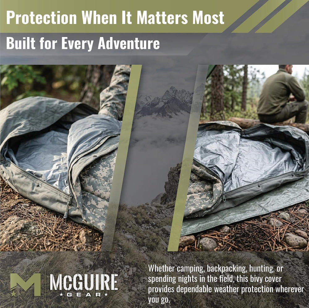 Genuine U.S. Military Modular Sleep System Waterproof Bivy Cover, ACU Digital...
