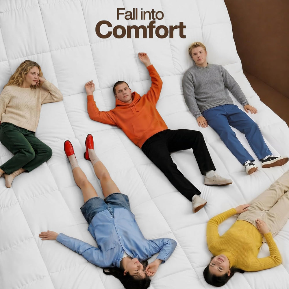 Utopia Bedding Full Size Comforter, Duvet Insert, White, 82 x 86 Inches