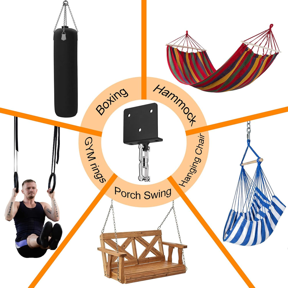 Heavy Bag & Punching Bag Hanger, Wall, Ceiling, Beam Mount Options