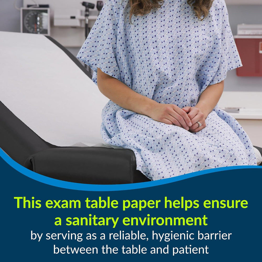 TIDI 513 Avalon Exam Table Paper, Smooth, 18 in x 225 ft, 12 Count