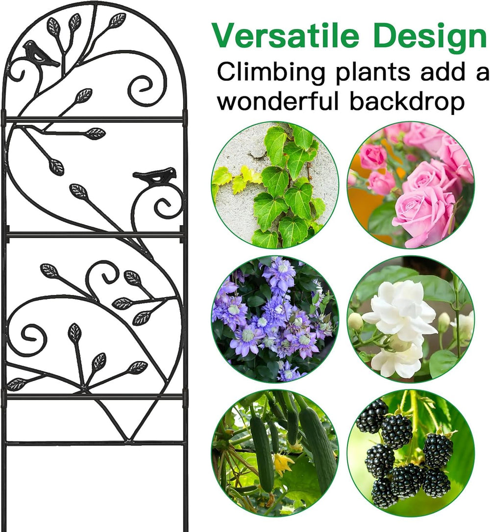Amagabeli 4 Pack Garden Trellis for Climbing Plants Outdoor 46" x 15&quo...