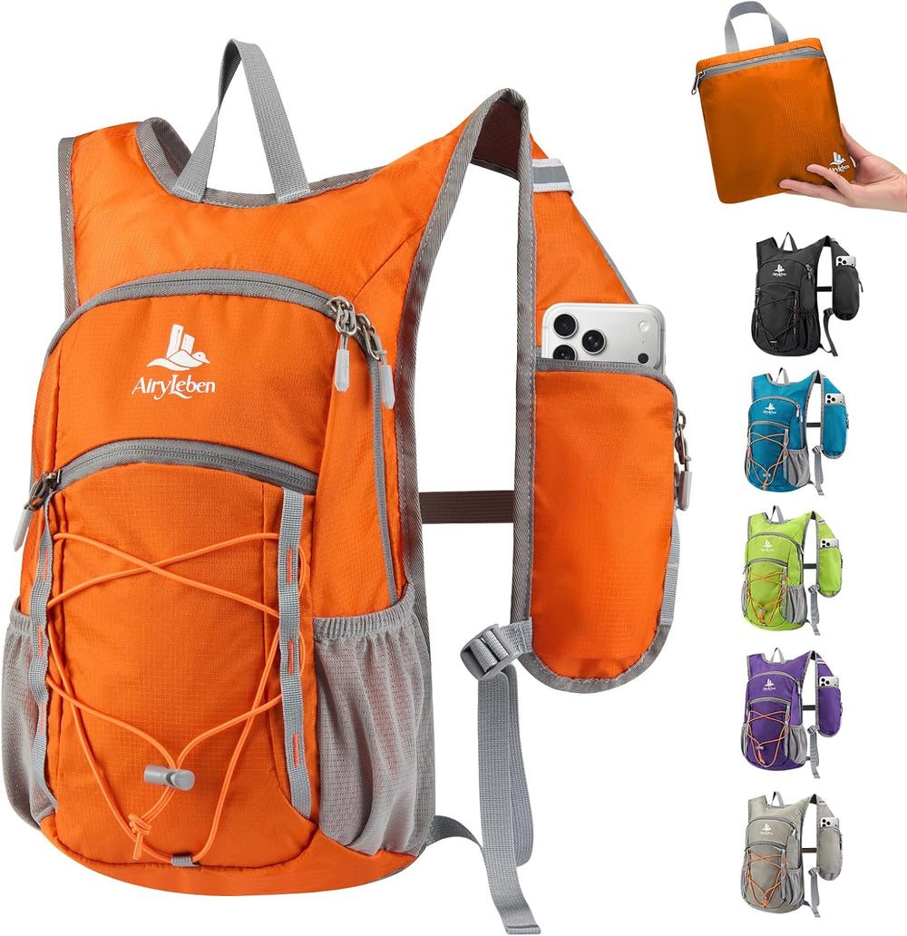 14L Small Hiking Backpack, Packable Travel Daypack for Men Women
