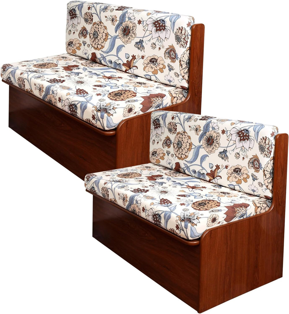 KRFOONN RV Dinette Cushion Covers Stretch Camper Cushions Cover, 06