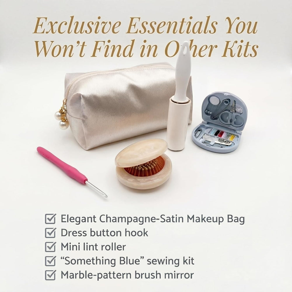 Wedding Emergency Kit | 30+ Essentials | 100+ Pieces | Bridal Emergency Kit f...